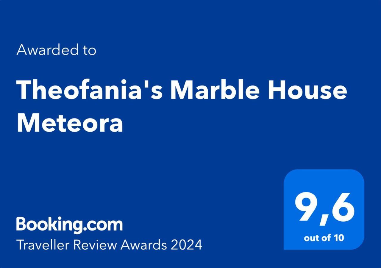 Theofania'S Marble House Meteora Kastrákion Exterior foto